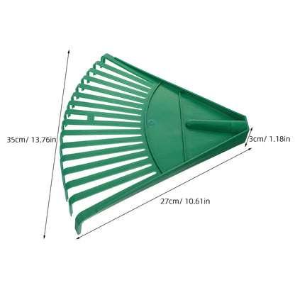 Heavy Duty Lightweight Easy Use Rake for Leaves Grass Turf and Yard Cleaning