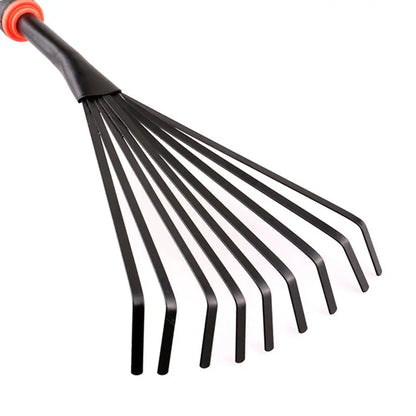 Garden Leaf Rake Hay Deciduous Farming Rake 9 Tooth Small Garden Rake Gardening