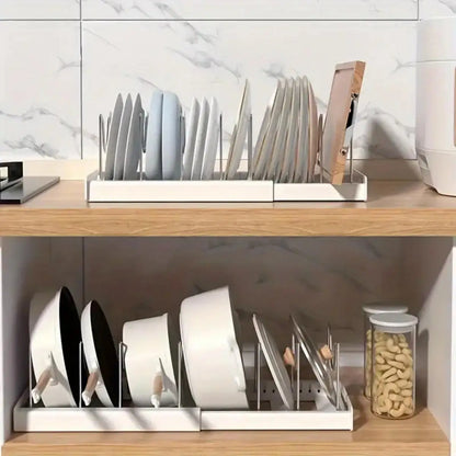 Expandable Kitchen Pot Pan Organizer