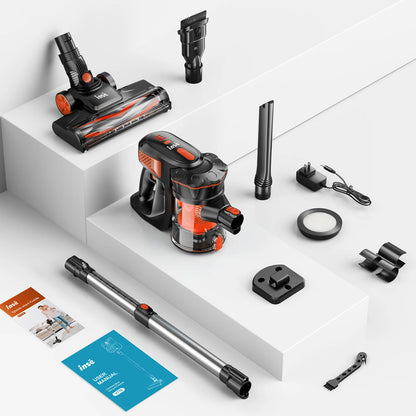 Cordless Stick Vacuum  6-in-1 Lightweight Handheld Vacuum