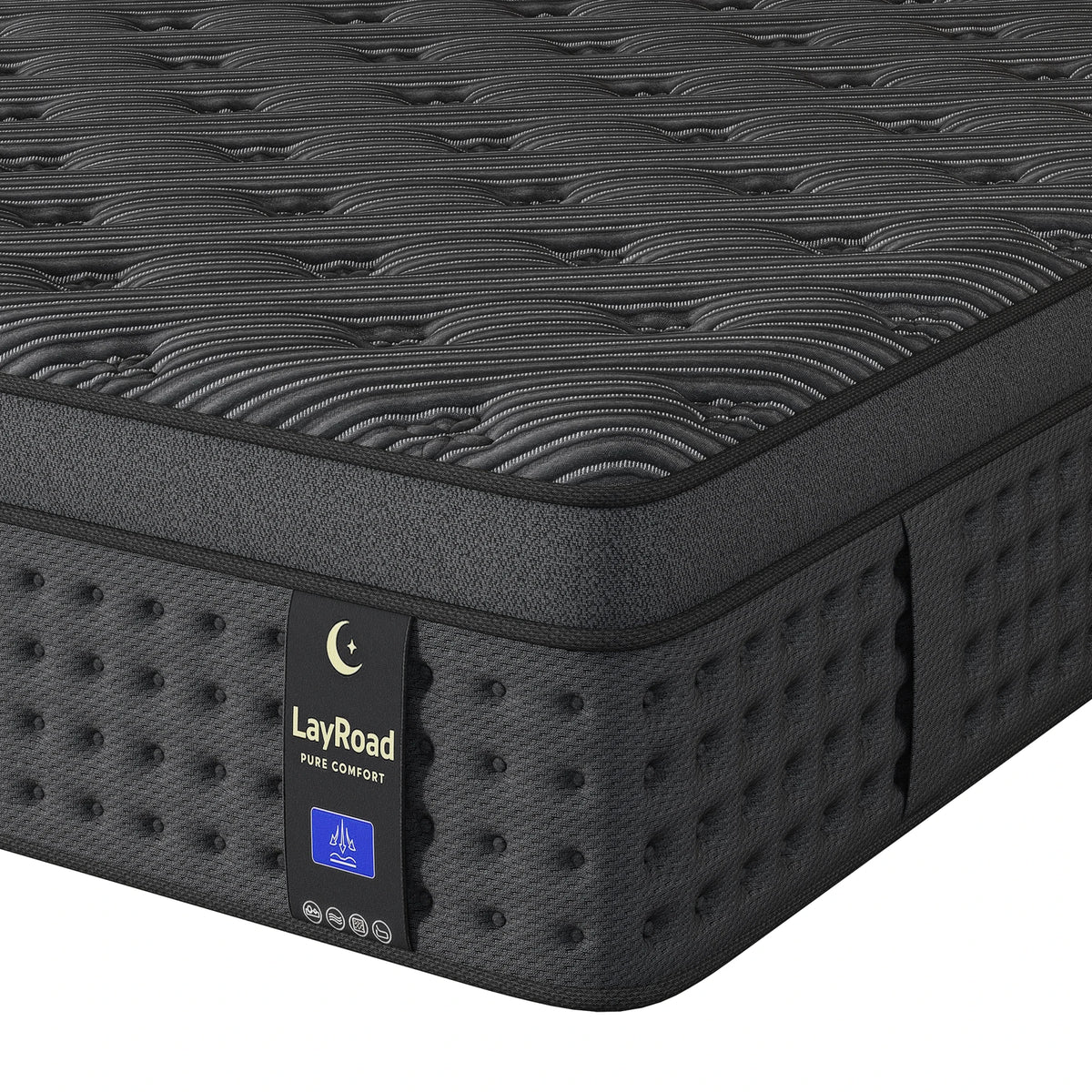 Memory Foam Spring Mattress Single/Double/Queen/King Sizes Boxed Mattress Medium Firmness Pressure Relief