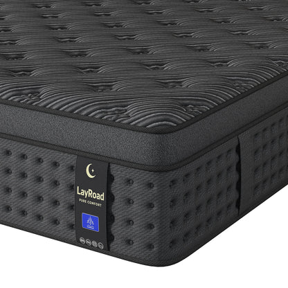 Memory Foam Spring Mattress Single/Double/Queen/King Sizes Boxed Mattress Medium Firmness Pressure Relief