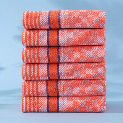 5pcs Kitchen Dish Towel Set, Large Rectangular Cleaning Cloths for Washing and Drying.