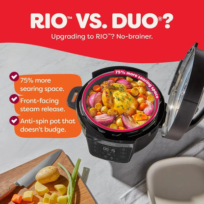Instant Pot Mini 7-in-1 multi-Cooker Black, 4 Quarts