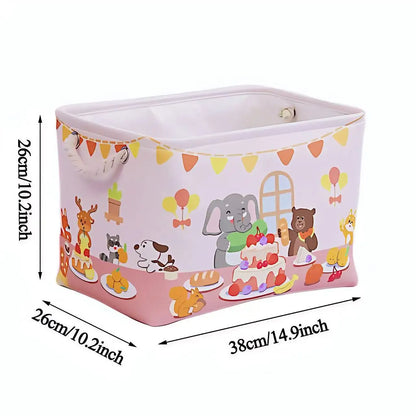 Sundries Storage organizer Laundry Basket for Toys Clothes Socks Book Organizer