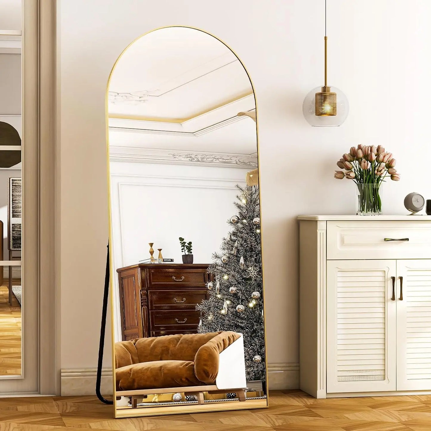 26" x 71" Mirror - Aluminum Alloy Frame Full Body Mirror.