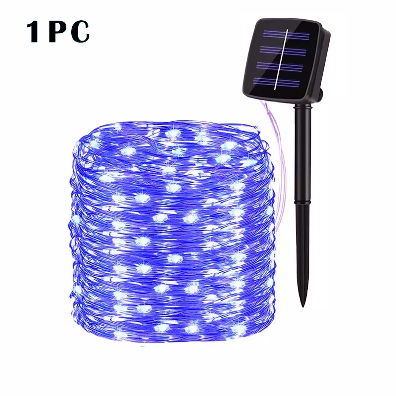 Solar LED Light Outdoor Garden Fairy Light String Led Twinkle Waterproof Light