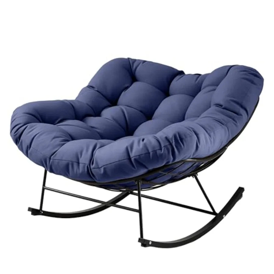 Oversized Rocker, Comfy Egg Chair for Bedroom