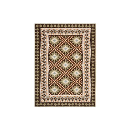 Living Room Crystal Velvet Large Area Carpet