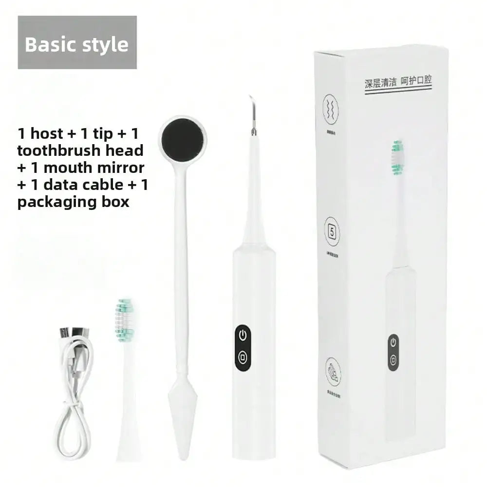 Electric Toothbrush Set Dental Washer Oral Calculus Removal Tooth Beauty Instrument