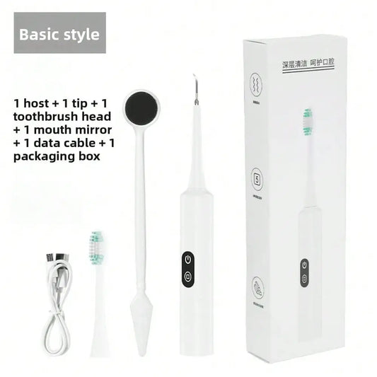 Electric Toothbrush Set Dental Washer Oral Calculus Removal Tooth Beauty Instrument