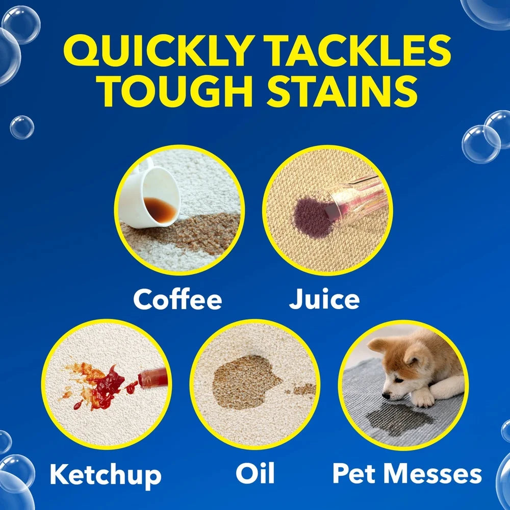 Stain Remover Spray Deep Clean Freshener Oxygenation Process Spot Cleaner Household Solution