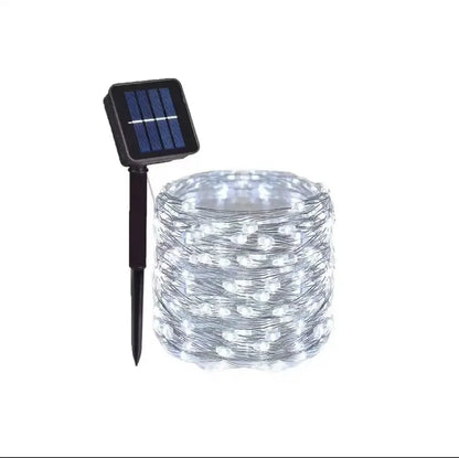 5Packs Solar Led Fairy Light Outdoor 8Modes Copper Wire Lights Waterproof