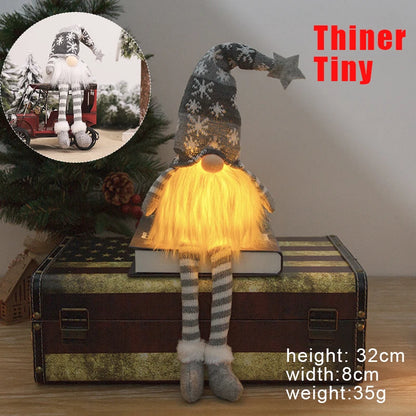 Glowing Gnome Christmas Faceless Plush Dolls