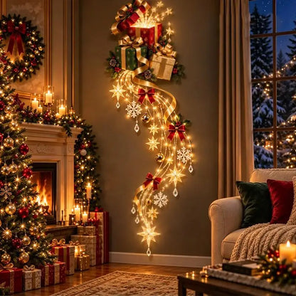 Christmas Magic Trail Wall Light-LED Glowing Christmas Wall Decoration