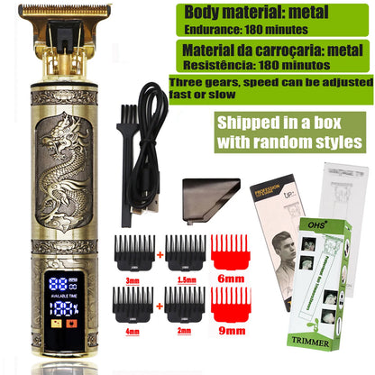 Beard Shaving Body Hair Trimmer Clippers Electric Machine Men Haircut Machine 0mm Barber Shaver
