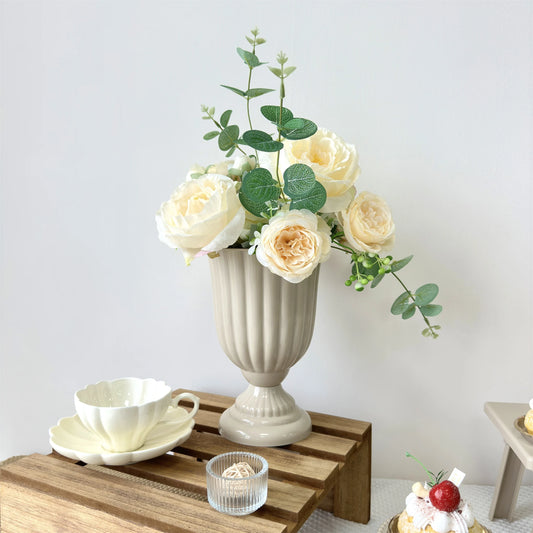 1Pc Retro color Flower vase Arrangement Pots for Centerpiece Table Decorations
