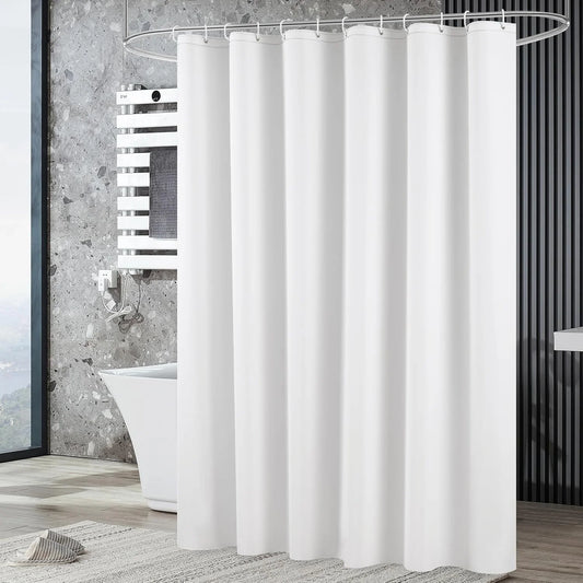 Premium PEVA Bath Curtain Shower Liner with Metal Grommets