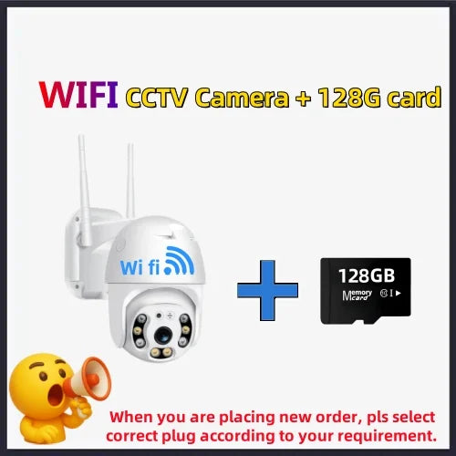 V380 pro 8MP 4K Wi-Fi Camera Outdoor Home Security IP Smart Monitor Video Full Color Night Vision