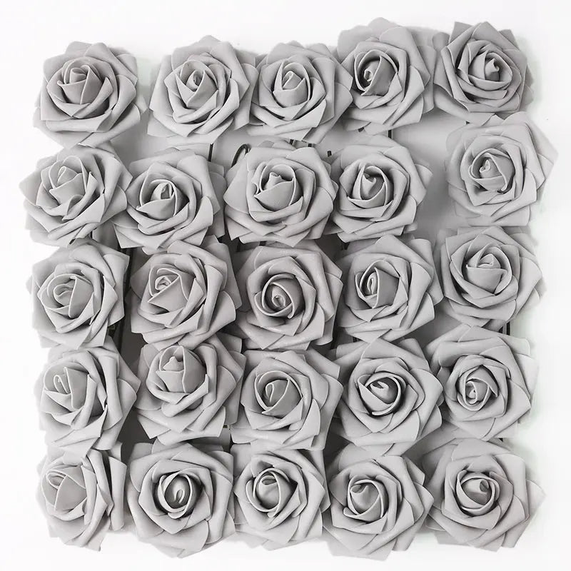 5/10/15/20/25Pcs Artificial Rose Flowers Wedding Centerpieces Arrangements Party