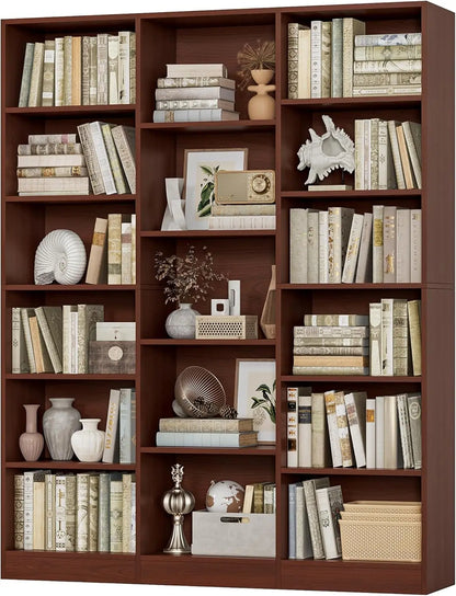 Triple Wide Bookshelf