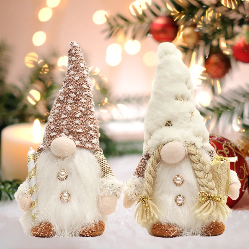 Glowing Gnome Christmas Faceless Plush Dolls