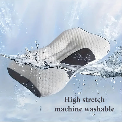 2pcs Massage Neck Pillows Adjustable Ergonomic Orthopedic Contour Support, High-Quality Pillow Core,