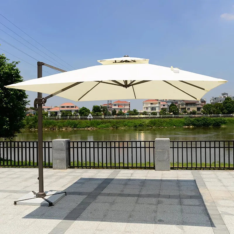 Outdoor Parasol Beach Pool Umbrella Courtyard Large Umbrell