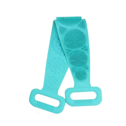 Body Sponge Silicone Back Scrubber Rubbing Back Peeling Massage Shower