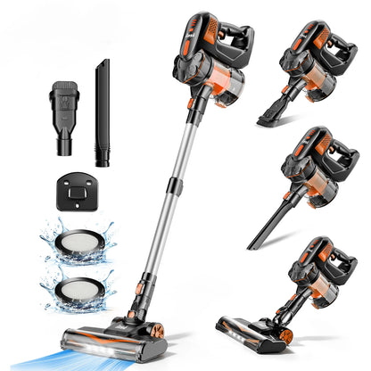 Cordless Stick Vacuum  6-in-1 Lightweight Handheld Vacuum