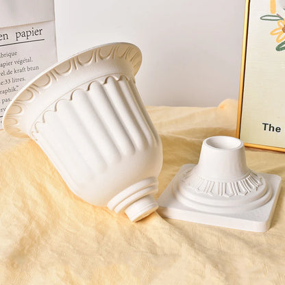 Simple Plastic Vase Pots for Plants Flower Arrangement Vase Decorative
