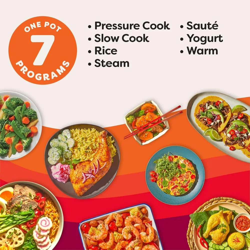 Instant Pot Mini 7-in-1 multi-Cooker Black, 4 Quarts