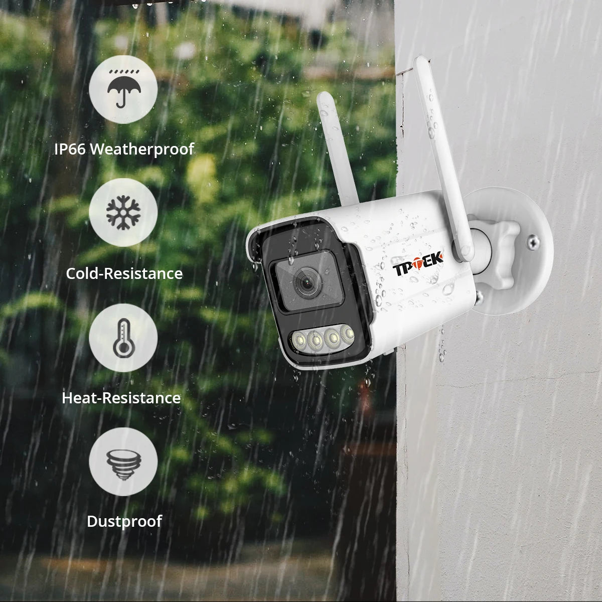4K 8MP IP Camera Outdoor Wi-Fi Security Camera Wireless Waterproof IP Video Home Camara