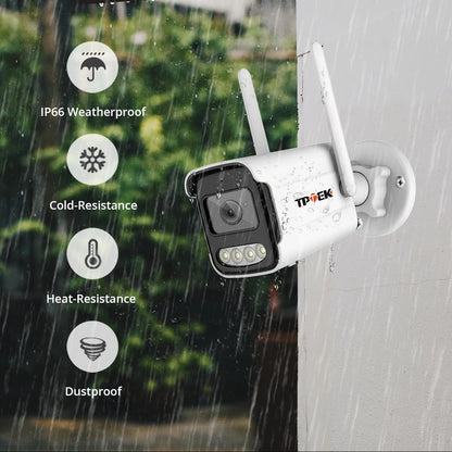 4K 8MP IP Camera Outdoor Wi-Fi Security Camera Wireless Waterproof IP Video Home Camara