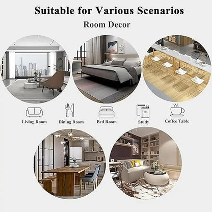 Living Room Crystal Velvet Large Area Carpet
