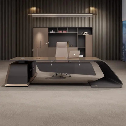 Design Organizer Office Desk Reading Nordic Quality Secretary Computer Desks Light Luxury Furniture