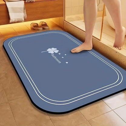 1pc Diatomite Mat Quick Dry Super Absorbent Non-Slip Floor Mat