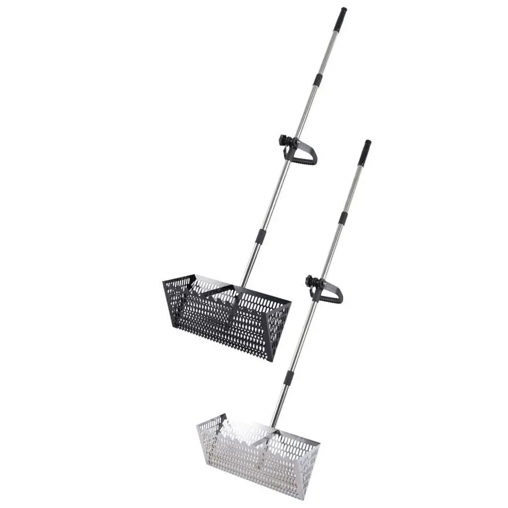 Sand Sift Rake Handheld Beach Mesh Shovel Ergonomic Sharp Tooth Sifter for Gardening Soil