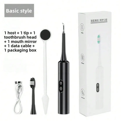 Electric Toothbrush Set Dental Washer Oral Calculus Removal Tooth Beauty Instrument