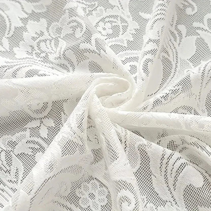 1pc elegant phoenix tail lace chiffon curtain.
