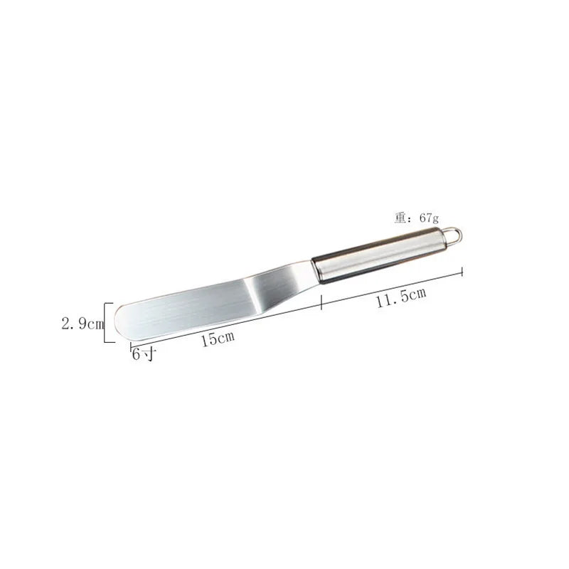 Stainless Steel Cream Icing Frosting Spatula for Cake Decorating Utensils Accessories