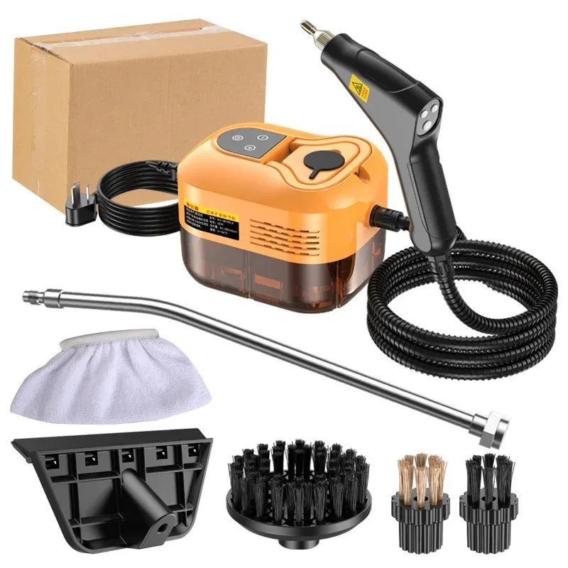 Handheld High Pressure Steam Cleaner High Temperature Machine For Kitchen Car Sofa Window Tile Mirror