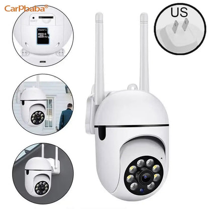 Outdoor Home Security WIFI CCTV Surveillance with Color Night Vision Wireless HD 2-Way Audio 1080P