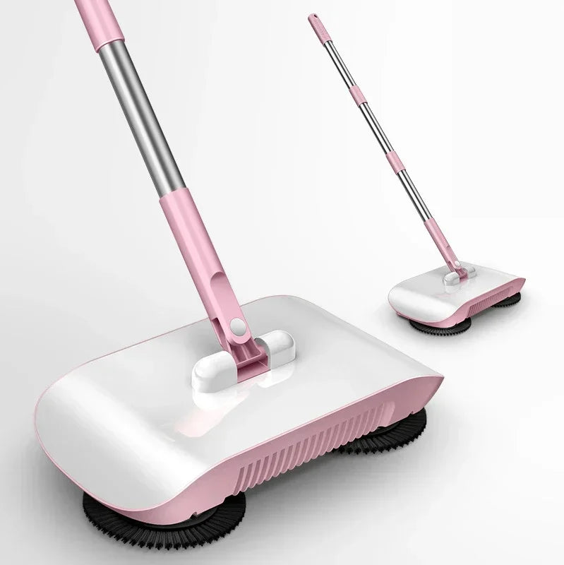 Broom Hand Push Vacuum Cleaner Floor Home Kitchen Mop Sweeping Machine Magic