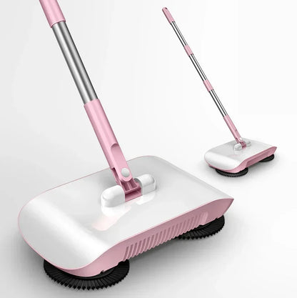 Broom Hand Push Vacuum Cleaner Floor Home Kitchen Mop Sweeping Machine Magic