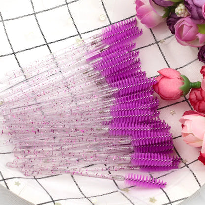5/50 Pcs Eye Lash an Eyebrow Brushes for Eyelashes Extension Tools Mascara Wands