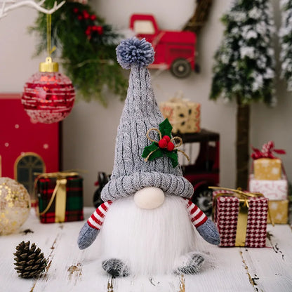 Glowing Gnome Christmas Faceless Plush Dolls