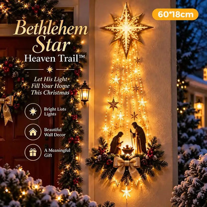 Christmas Magic Trail Wall Light-LED Glowing Christmas Wall Decoration