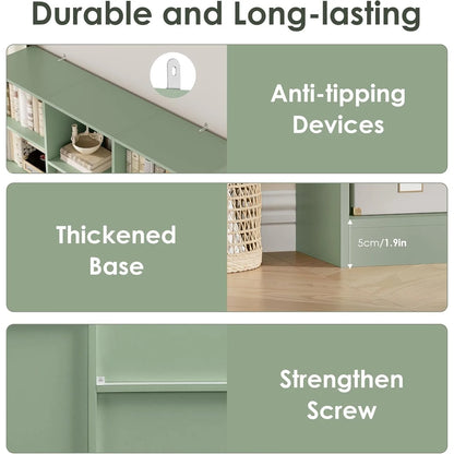 Triple Wide Bookshelf