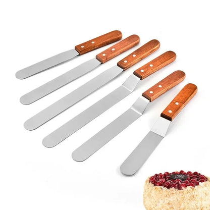 Stainless Steel Cream Icing Frosting Spatula for Cake Decorating Utensils Accessories